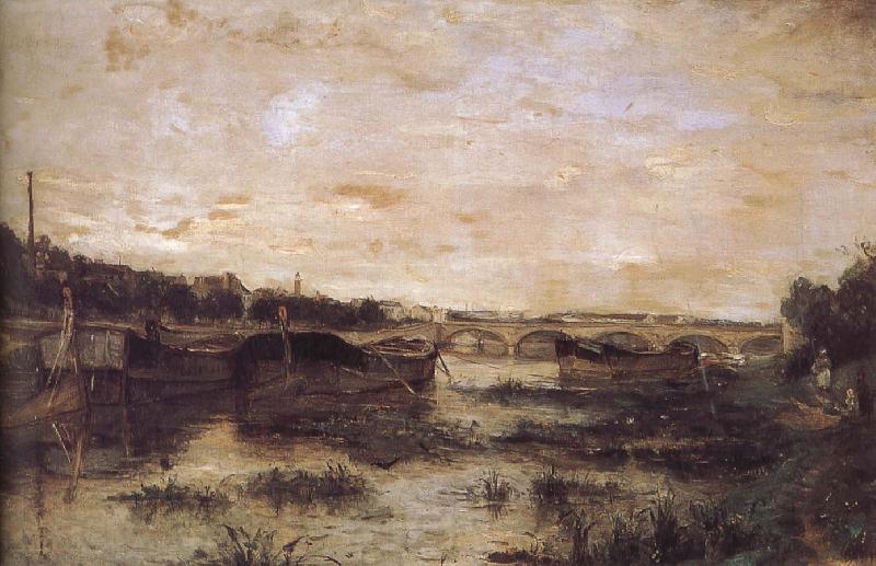 Berthe Morisot Bridge Norge oil painting art